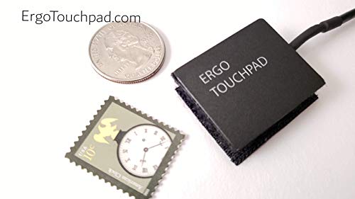 Mini USB Computer Touchpad, Trackpad, Mouse, Wired, 1.1 x 1.3 inches Ergo Touchpad ETP001MTPUSB