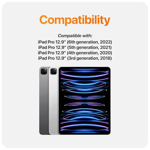 UPPERCASE GhostPaper Air Premium Detachable Paper Feel Writing Sketching Surface Screen Protector, Air-ttach Nano Suction Mounting, Compatible with iPad Pro 12.9" (2018-2022) - size: iPad Pro 12.9" (2018-2022)