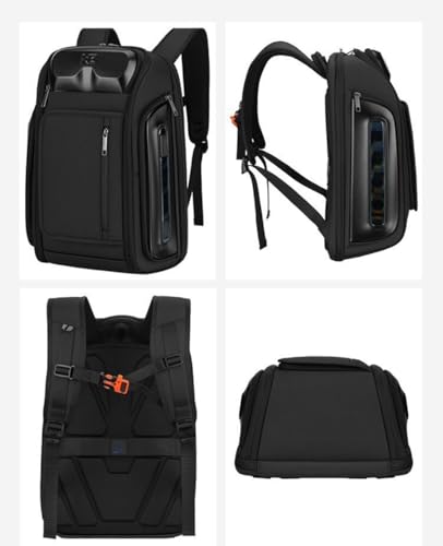 Business Travel Backpack, fit 15.6 Inch Laptop Backpack with USB Port, Waterproof Durable Backpackfor Men Women, Multi-Purpose Black