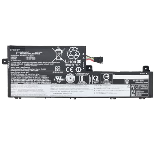 L19C6P72 Laptop Battery 68Wh 6-Cell Compatible with Lenovo ThinkPad T15P Gen 1 / T15P Gen 2 / T15P Gen 3 / ThinkPad P15V Gen 1 / P15V Gen 2 / P15V Gen 3 Series L19L6P72