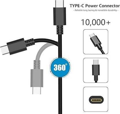 New Slim 140W USB-C Laptop Charger Compatible with Lenovo Slim Pro 7 9, Legion Pro 5 5i 7 7i, Legion 9, IdeaPad Pro 5, Yoga Pro 7 9, Yoga 9i 7i, ThinkPad Z16, ADL140YDC3A GX21M50625