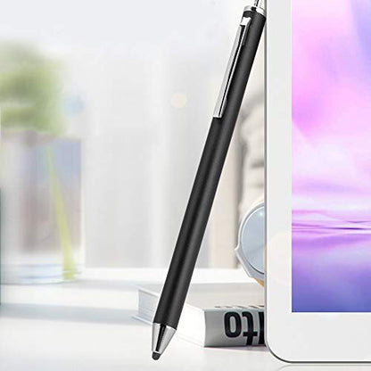 Stylus Pen, Soft Tip Capacitive Stylus Universal for 2018, Tablet, Phone, No Battery Needed, Screen Protector (Black)
