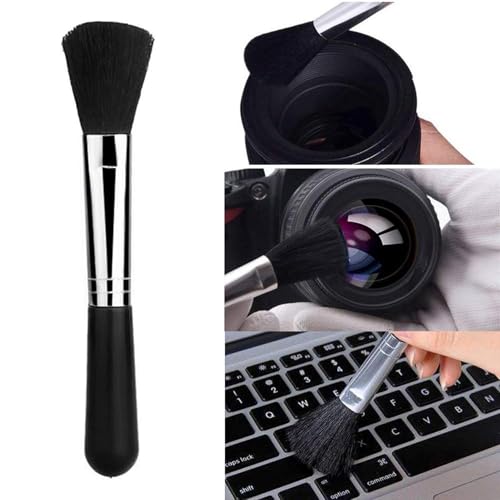 Camera Lens Cleaning Kit - Computer Camera Cleaning Kit, Microfiber Cloths, Sensor Brush, Keyboard Dust Blower | Photography Maintenance Tool for DSLR Mirrorless Laptop Props Screen Care