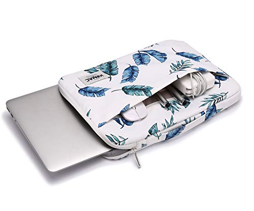 Kinmac 360° Heavy Duty Protective Laptop Sleeve Case Bag Cover with Handle for MacBook Air 13 inch,iPad Pro 13 inch and 13.3 inch HP,Dell,Lenovo,Asus,Acer Laptop (Banana Leaf) - color: Banana Leaf, size: 12 inch-13.3 inch