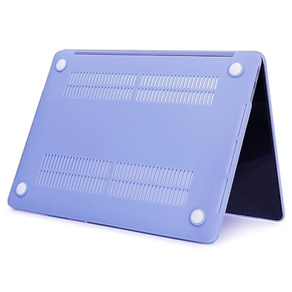 Se7enline for MacBook Pro 13 inch Case M2/M1 2026-2020 A2338,Serenity Blue | Hard Shell Laptop Case Washable Keyboard Cover Skin Anti-Scratch Anti-Drop Heat Dissipation Full Port Access Slim Lightweight - color: Serenity Blue