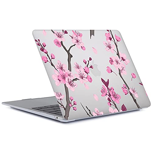 Hard Cover Compatible with MacBook Air 11 inch Case 2015 2014 2013 2012 2011 2010 Realease Model A1465 A1370, Color Printing Matt Plastic Hard Protective Shell Cover Case - Pink Flower - color: 1028 Pink flower, size: Air 11" 2010-2015(A1370/A1465)