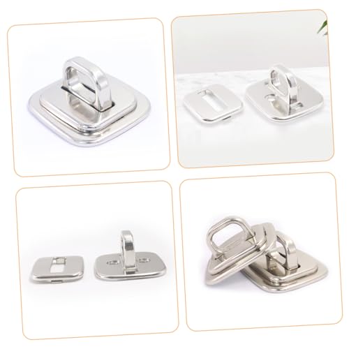 POPETPOP Laptop Lock Security Plate Desk Mount Anchor for Combination Cable Locks Theft Notebook Buckle