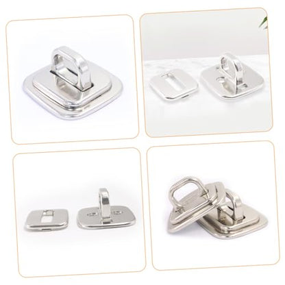 POPETPOP Laptop Lock Security Plate Desk Mount Anchor for Combination Cable Locks Theft Notebook Buckle