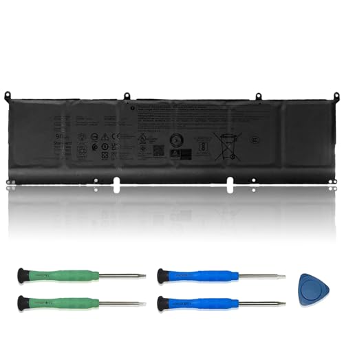 P0FWH Laptop Battery Replacement for Dell Alienware m16 R2 Inspiron 16 7640 2-in-1 Inspiron 16 Plus 7640 Series 0M9DG0 HGJCY POFWH 11.7V 90Wh 7692mAh - size: 11.84*3.32*0.33 inch P0FWH