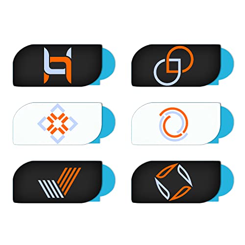 100PCS Custom Bulk Laptop Camera Cover Slide Personalized Webcam Cover Logo Text Computer Phone MacBook Privacy Cover Slide Promotion Items Promption Gift (Shape 1) - size: Shape 1