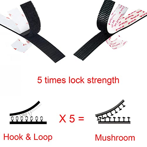 3M Dual Lock 2in x 4in 4pcs, EZ Pass Holder/IPass/IZoom/Sunpass, Adhesive Mounting Strips Clear Fastener - size: Clear 2in x 4in x 4pcs