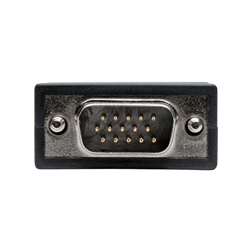 Tripp Lite Active HDMI to VGA Adapter (F/M), HDMI Audio Extractor, Female HDMI to Male VGA, 1080p @ 60 Hz, Black (P131-000-A-DISP)