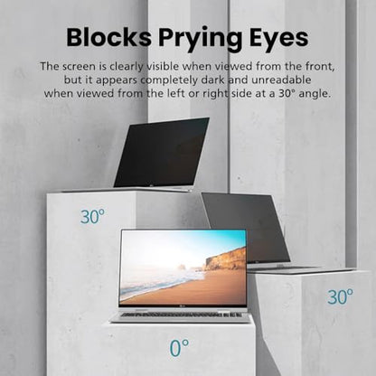 Privacy Screen Protector for Samsung Galaxy Book 4 Pro 14" - Privacy Shield, Anti-Glare, Sratch & Smudge-Resistant Surface, Eye Protection, Anti-UV - size: Galaxy Book 4 Pro 14"