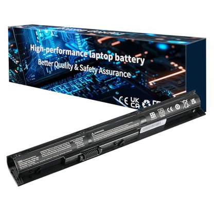 VI04 Notebook Battery for HP Spare 756743-001 756478-851 756744-001 | V104 756745-001 756478-851 for HP Pavilion 15-P 17-F Series 15-p011na 15-p165sa 15-p214dx 15-p003ax 17-f115dx 2800mAh/41Wh - size: 12.08*2.79*1.85 inch VI04