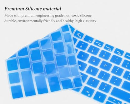 Keyboard Cover for Dell Latitude 7410 7420 7430 7440 5440 5420 5430 5431 14" Notebook, Dell Latitude 7520 15.6 inch/Dell Latitude 9420 9430 9510 9520, Dell Latitude 14" 15.6" Skin-Blue - color: Blue