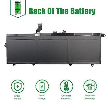 02DL013 L18L3PD1 SB10K97651 Laptop Battery Replacement for Lenovo ThinkPad T490s T495s T14s Gen 1 2020 Series 02DL014 L18M3PD1 SB10K97652 02DL015 L18M3PD2 02DL016 L18C3PD1 11.58V 57Wh