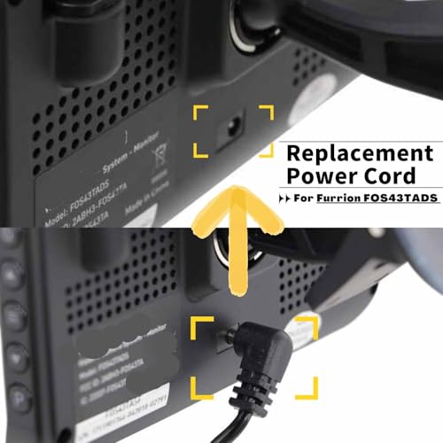 EWAY USB to DC Car Charger Cable for Furrion FOS07TADS Vision S Monitor Power Supply Cord, Replacement for FOS48TA-BL FOS48TAPK-BL Hitch Wireless Backup Camera 7 inch Screen Display Charging Cable