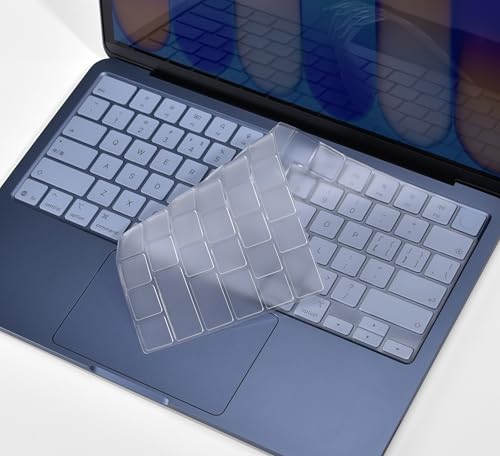 CaseBuy MacBook Neo Accessories, Premium Ultra Thin Keyboard Cover Protector for 2026 MacBook Neo 13 inch Laptop, 2026-2022 MacBook Air 13"/15" M2/M3/M4/M5, US ANSI Layout - size: MacBook Neo/Air 13"(2022+)
