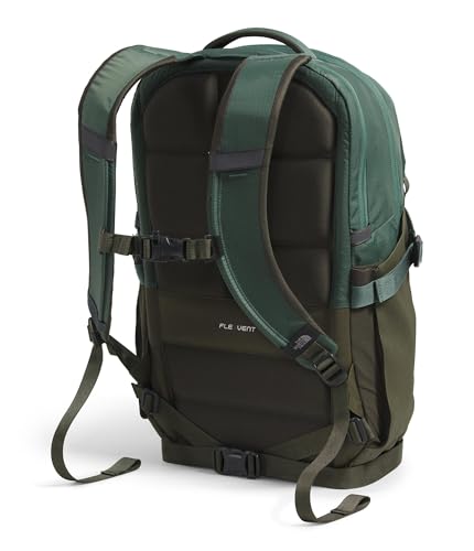 The North Face Recon Everyday Laptop Backpack, Duck Grn/New Taupe Grn, OSFA | Daypack, Water Repellent, Laptop Sleeve, 2 Water Bottle Pockets - color: Duck Green/New Taupe Green, size: One Size