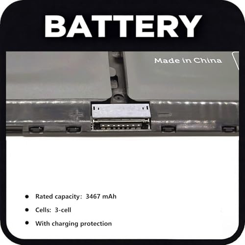 G91J0 3-Cell 41Wh Laptop Battery for Dell Inspiron 15 3511 3520 3521 3530 3535 5510 5515 5410 5430 5440，Latitude 3520 3530 3420 3320 3330，Vostro 14 3420 3430 5410 3510 3520 3530 5510 5620