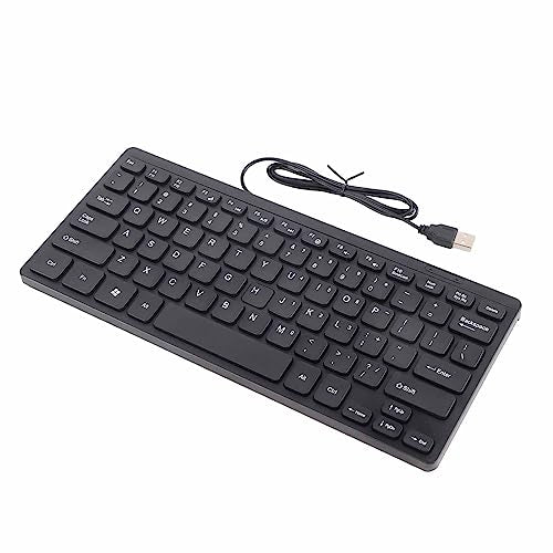 KIMISS K1000 Portable Mini Keyboard, USB Wired & Multimedia Kaypad, Compact LapAccessories, Computer Parts