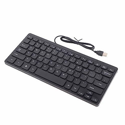 KIMISS K1000 Portable Mini Keyboard, USB Wired & Multimedia Kaypad, Compact LapAccessories, Computer Parts