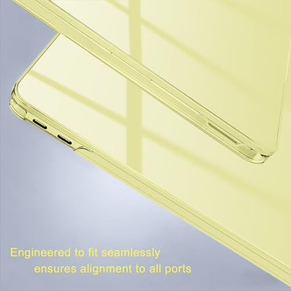 MOSISO Compatible with MacBook Neo Case 13 inch 2026 A3404 A18 Pro Chip | Scratch-Resistant Ultra-thin Protective Hard Shell Case Cover, Crystal Citrus - color: Crystal Citrus
