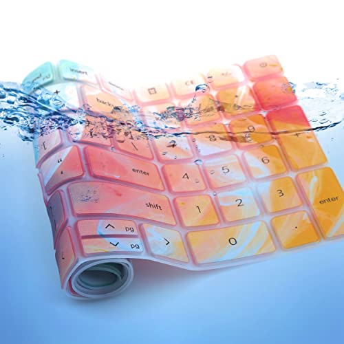 Colorful Keyboard Cover for Dell Inspiron 15 3535 3530 3510 3511 3515 3525 5510 5515 5518, Dell Vostro 15 3515 3520 3530 3510 5510, 15.6 Dell Latitude 3520, 2024 2023 2022 Inspiron 15 3000 5000 Series - color: Colorful