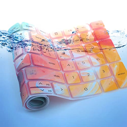 Colorful Keyboard Cover for Dell Inspiron 15 3535 3530 3510 3511 3515 3525 5510 5515 5518, Dell Vostro 15 3515 3520 3530 3510 5510, 15.6 Dell Latitude 3520, 2024 2023 2022 Inspiron 15 3000 5000 Series - color: Colorful