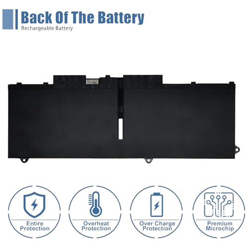 07KRV Laptop Battery Replacement for Dell Latitude 5430 5530 Precision 3570 P104F P104F005 P137G P137G004 Series M69D0 H4PVC 0H4PVC Y86WG 0Y86WG 08WRCR 078FWY 15.2V 58Wh 3625mAh - size: 9.71*3.72*0.21 inch 07KRV