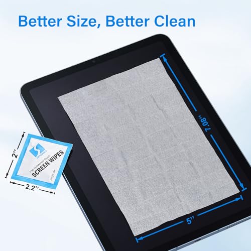600 Count Screen Wipes, Screen Cleaner Wipes for Electronics, Touchscreens - size: 600 count