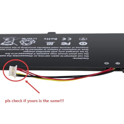 Tanch 3285131P-2S Laptop Battery for Jumper EZbook S5 ILIFE Zed Air Plus | for U3285131P-2S U3285131P-2S1P 5-Wire Connector Version