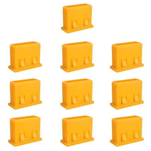 10Pcs USB A-Type Port Security Blocker,Non-Removable USB Dust Plug, USB-A Female Dust Cover,to Prevent Illegal Downloads,Dust and Moisture,USB Data Interceptor,for USB-A Female Port (Yellow) - color: Yellow