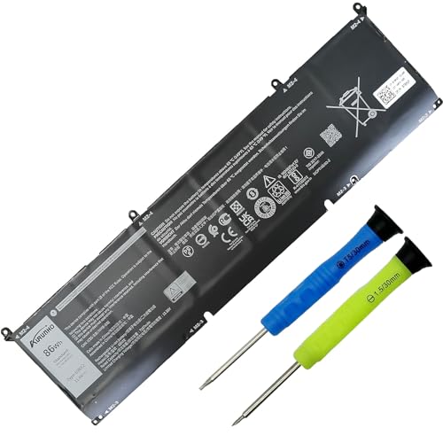 69KF2 Laptop Battery Replacement for Dell XPS 15 9500 9510 9520 Alienware M15 (R3 R4 R5 R6 R7) M16 R1, M17(R3 R4) G7 7500 G15 5510 5511 5515 5520 5521 Precision 5550 5560 5570 Inspiron 7510 7610