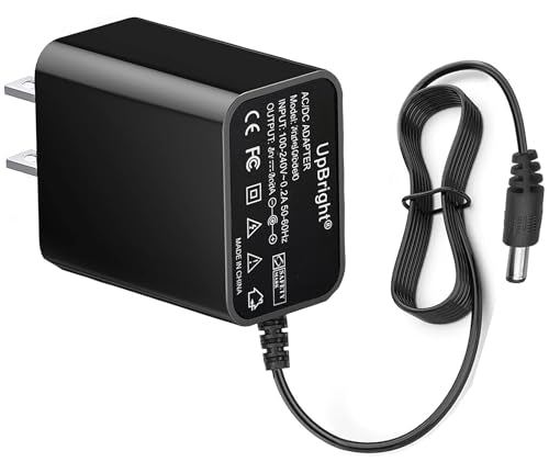 UpBright 3.7V AC/DC Adapter Compatible with LUMINAR Work Item 61777 61960 60793 Harbor Freight 3 Watt 3W 120 LED Rechargeable Cordless Spotlight 1300mAh Power Supply Cord Cable PS Battery Charger PSU