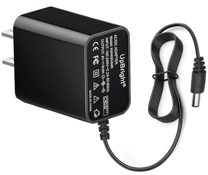 UpBright 3.7V AC/DC Adapter Compatible with LUMINAR Work Item 61777 61960 60793 Harbor Freight 3 Watt 3W 120 LED Rechargeable Cordless Spotlight 1300mAh Power Supply Cord Cable PS Battery Charger PSU