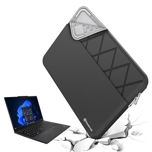 Smatree 13 inch Laptop Sleeve for Lenovo Yoga Book 9i | for 13 inch Lenovo Yoga Slim 7i Carbon G8,Protective Case with Accessory Pocket(E431) - color: Elite-Black, size: for 13 inch Yoga Book 9i/Slim 7i(E431)