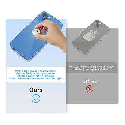 5 Pack Anchor Plate Adhesive Security Plate with Slot for Computer Lock | for Computer Lock Security Cables to Lock Down Laptops, Tablets, Monitors,for Smart Phone, MacBook Ipad, Tablet, Other Device