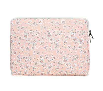 Pink Chrysanthemum Laptop Sleeve Case Bag Cover with Pocket For MacBook Pro 16 and 16 inch HP Lenovo Dell ASUS Acer Notebook Computer - color: Pink Chrysanthemum, size: 16 inch