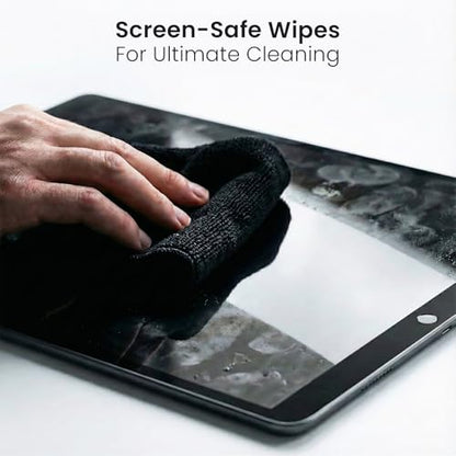 EVEO Screen Cleaner Spray - Large Screen Cleaner Bottle - TV Screen Cleaner, Computer Screen Cleaner, for Laptop, Phone, Ipad - Computer Cleaning kit Electronic Cleaner (1 Pack) - size: 1 Pack