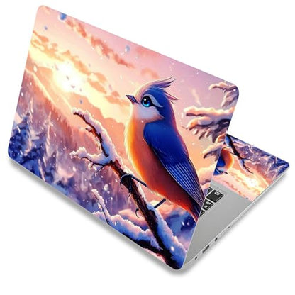 Laptop Skin Sticker Decal Cover,Beautiful Bird | DIGTIALL Universal Laptop Skin Sticker, Waterproof Removable Notebook Decal Protector Cover for 12 13 14 15 Inch Laptops - color: Beautiful Bird