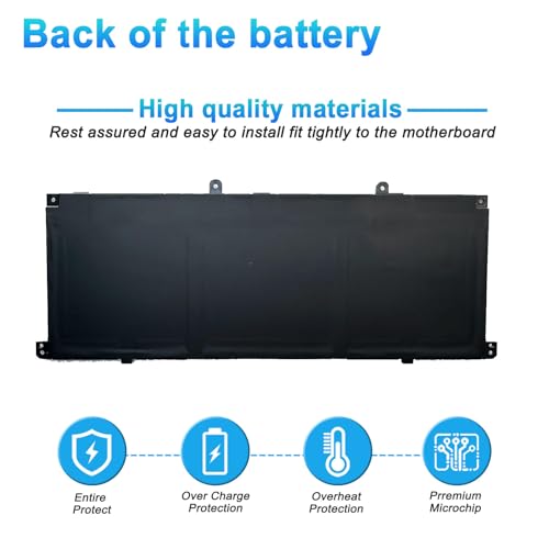 59.16Wh GD03XL N66215-005 Laptop Battery Replacement for HP Envy x360 14 2-in-1 14-fa0000 14-fc0000 14-fc0078TU OmniBook X 14-fe0000 EliteBook Ultra G1q Series GD03059XL N66000-1E1 N66000-2C1 - size: 7.28*3.62*0.25inch GD03XL