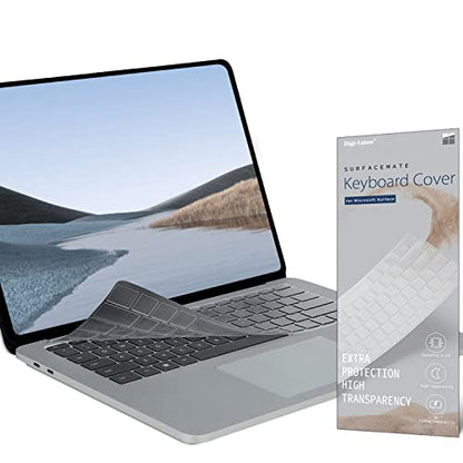 Keyboard Cover Protector for 2023 Microsoft Surface Laptop Studio 2/2022 Laptop Studio 14.4", Premium Ultra Thin, High Transparency Keyboard Skin Film, US Keyboard Layout [Clear TPU] - size: Laptop Studio