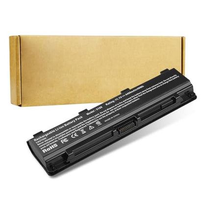 Futurebatt PA5109U-1BRS Battery for Toshiba Satellite C40 C45 C50D C50T C55 C55T C55DT C805 C855 C855D L855 L875 P855 P875 S855 S875 S75 PA5108U-1BRS PA5110U-1BRS PABAS271 PABAS272 PABAS273 - size: PA5109 8.86 3.15 1.38