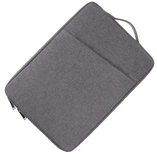 OSALADI Sturdy Laptop Bag and Tablet Carrier for 15.6 Inch with Shockproof Protection, Lightweight Computer Sleeve Briefcase for Travel and Business, Dark Gray