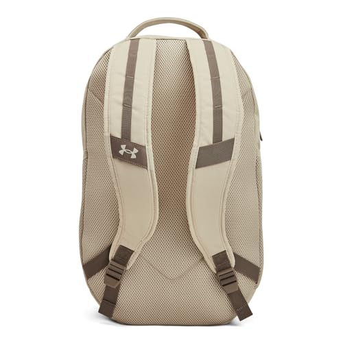 Under Armour Unisex-Adult Hustle 6.0 Backpack, (289) Khaki Base/Khaki Base/Taupe Dusk, One Size Fits Most - color: (289) Khaki Base / Khaki Base / Taupe Dusk, size: One Size