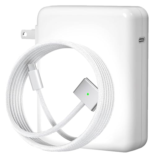 140W MacBook Pro Charger for MacBook Pro 16 14 inch MacBook Air 15 13 inch 2025 2024 2023 2022 2021 M1–M4 Type-C Fast Laptop Charger Power Adapter 6.6FT Type C to Magnetic 3 Cable LED