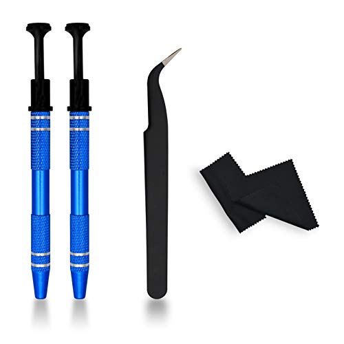 RUNJRX Keyboard Lube Kit with Tweezers,4-Claw Grabber,Lube Pan for Custom Keyboard, Keyboard Lube Tools - style: Lube Kit-9