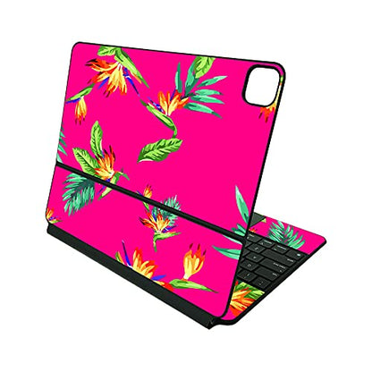 MightySkins Skin Compatible with Apple Magic Keyboard for iPad Pro 12.9" (3rd-6th Generation) - Paradise | Protective, Durable, and Unique Vinyl Decal wrap Cover | Easy to Apply | Made in The USA - color: Paradise