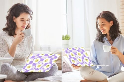 Tuiklol for 2026 MacBook Neo 13 Inch A18 Pro Chip Case, (Model A3404) Anti-Scratch Anti-Drop Slim Hard PC Shell Case with Shockproof Protective MacBook Neo Laptop Cover, Checker Flowers - color: Checker Flowers